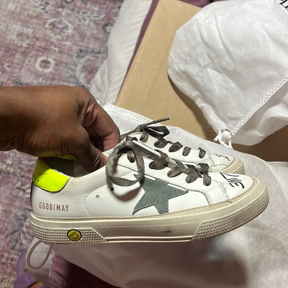 Kids golden goose shoes
